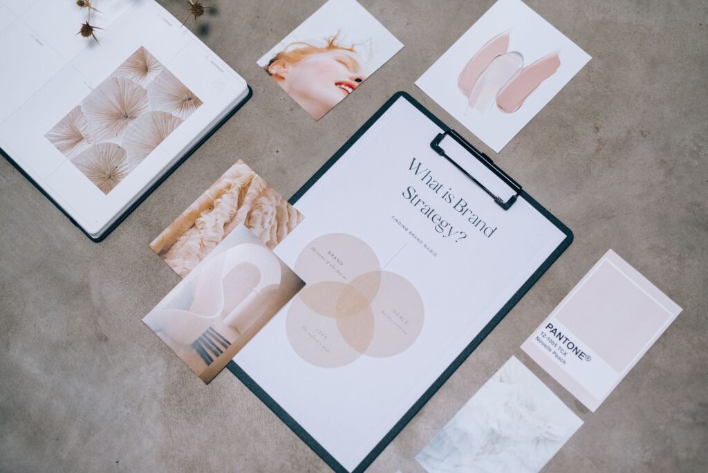 Creative studio process board