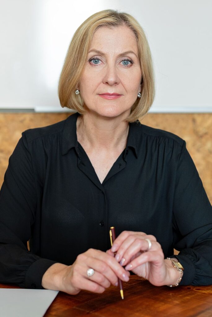 Professional consultant profile portrait