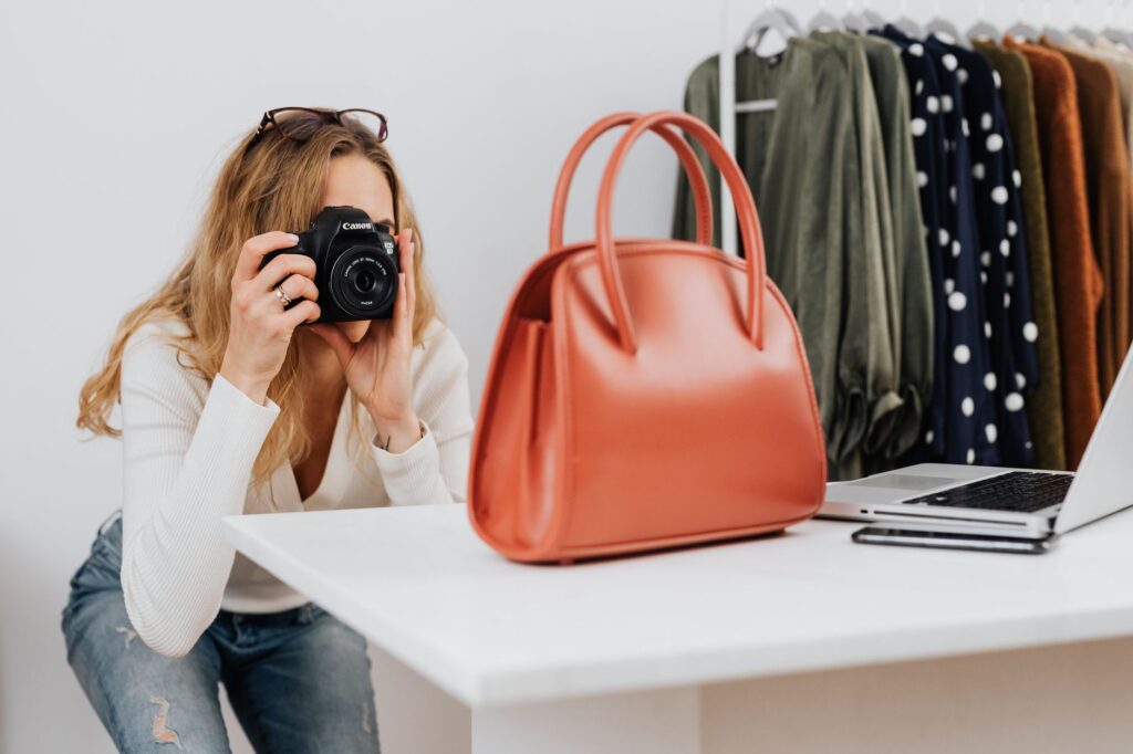 Modern product photography on a clean background