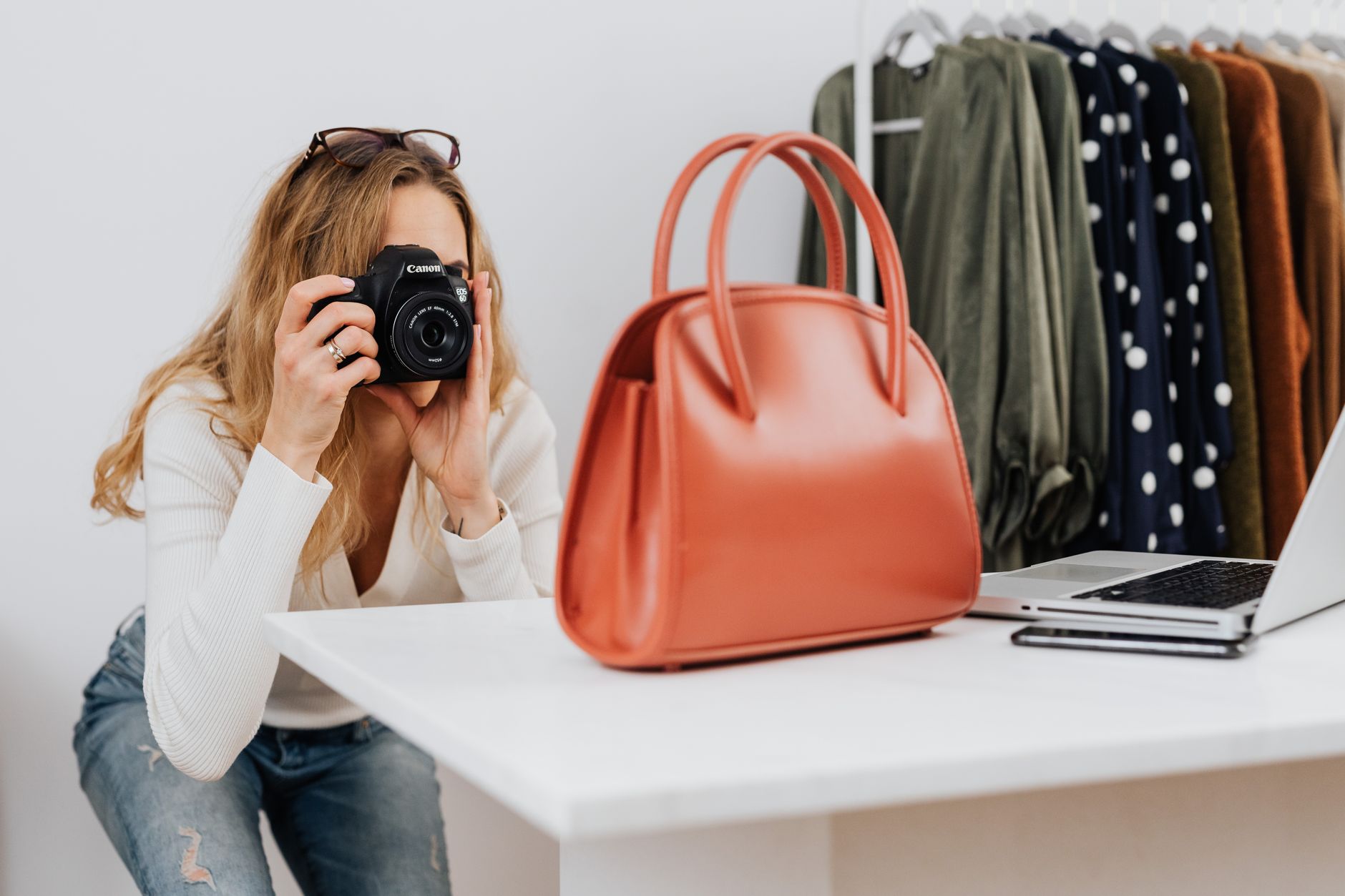 Modern product photography on a clean background