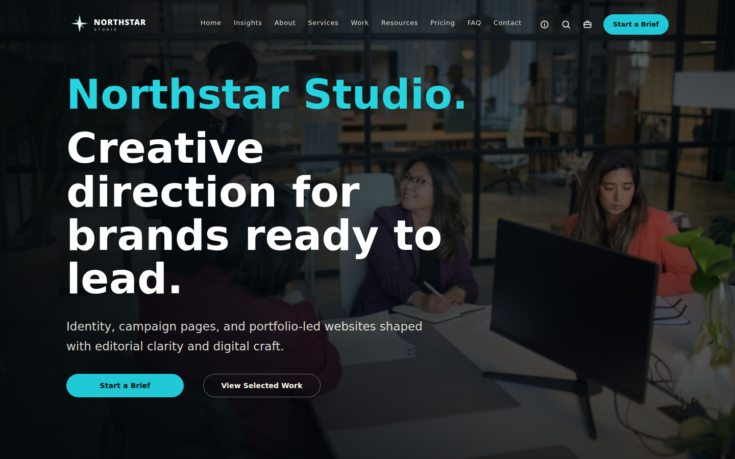 Finished Canvza site system frontend result.